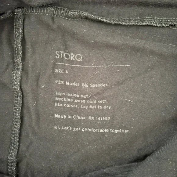 Storq Maternity Bike Shorts 2 Pairs - Picture 2 of 3